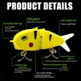 thumbnail image 6 of 2pcs Compacts Fishing Lures with Double Hook Realistic Jointed Baits Slow Sinking Swimbait for Freshwater Saltwater, 6 of 7