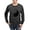 Charcoal, variant on - Cat Pun T Shirts Men's Long Sleeve T Shirt - Long Sleeve Dark T-Shirt