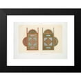 thumbnail image 2 of Émile Prisse d'Avennes 24x18 Black Modern Framed Museum Art Print Titled - Arabesques; Twin Pages of a Moorish Qoran (18th Century); 9 (1877), 2 of 5