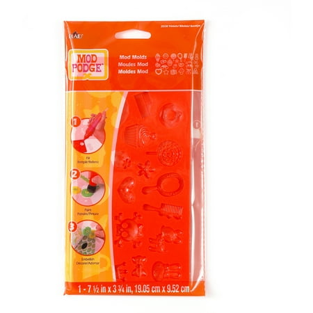 Mod Podge Large Mod Mold by Plaid, Trinkets, 23 Designs