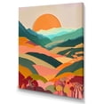 thumbnail image 2 of Designart "Sublime Sun Soaked Simplicity I" Minimalism Landscape Wall Art Print, 2 of 5