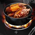 thumbnail image 1 of Enamel Oval Roaster Excellent Heating For Family Dinners Recommended, 1 of 5