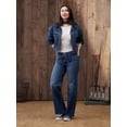 thumbnail image 3 of Levi Strauss Signature Women’s and Women’s Plus Way Out West Vintage Easy Trucker Denim Jacket, Sizes XS-XL, 3 of 8