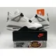 thumbnail image 2 of Ni - ke Size 10.5 - Jordan 4 Retro OG Mid White Cement, 2 of 5