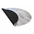 thumbnail image 2 of Arrozi Floor Mat, Zona Microfiber Gaming Chair Floor Mat for Carpet, Anti-Slip Noise Dampening Floor Mat for Office Chair (White Marble), 2 of 4
