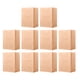 thumbnail image 1 of 10 bolsas de papel Kraft marrón, bolsas de regalo de papel Kraft, bolsas de compras de almacenamiento, plegables, multifuncionales, lavables, a prueba 28cmx15cmx28cm Sunnimix bolsas de papel kraft, 1 of 8