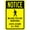 Warning Sign 1, variant on Notice Your Mom Does Not Work Here Clean Up After Yourself - 8"x12" Metal Poster, Humorous Hygiene Decor for Home Bar Kitchen Coffee Man Cave Garage