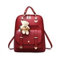 thumbnail image 2 of Backpack Female Fashion Student Bag Leisure Travel Backpack,Style A, 2 of 2
