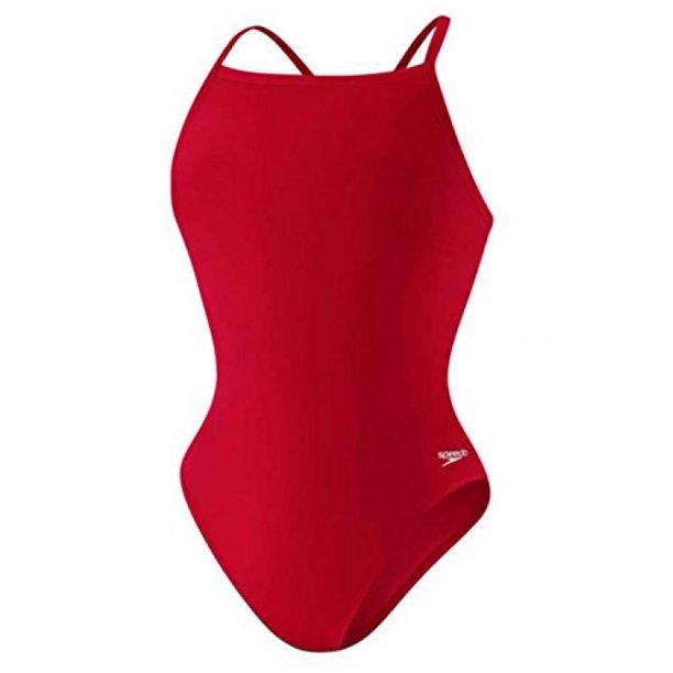 Speedo Girls One Piece Swimsuit Solid Flyback Training Suit