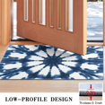 thumbnail image 3 of Blue Tie Dye Star Pattern Door Rugs,Washable Non Slip Door Mats Indoor,Decorative Door Mats,Entry Mat Indoor for Entrance,Bedroom,Kitchen,Bathroom,17"x30", 3 of 6