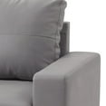 thumbnail image 6 of Glory Furniture Newbury Faux Leather Modular Sofa in Gray, 6 of 7