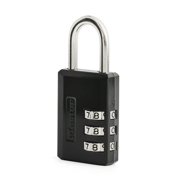 Master Lock School Locker 3 Dial Resettable Combination Padlock