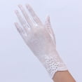 RPVATI Women's UV Protection Lace Summer Gloves Touchscreen Driving
