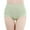 Green, variant on Sawvnm Women's Solid Color High Waist Comfortable Breathable Underwear Christmas Clearance