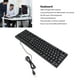 thumbnail image 4 of Teclado USB Con Cable para Idiomas minoritarios Ruso, Español, Francés, Inglés, 104 Teclas, Cable de 1,5 m, Diseño Ergonímico, Rendimiento estable, Enchufe y reproduce para, 4 of 7