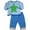LIGHT BLUE, variant on Pepper Toes - Baby Boys Long Sleeve Turtle Pant Set 30339-3Months (NATURAL)