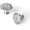 Satin Brushed Nickel, variant on CATPAN 6 Pack Vintage Antique Brass Sunburst Cabinet Knobs – Ornate Floral Design with Distressed Finish for Kitchen Drawers, Doors