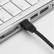 Ultra Clarity Cables Cat6 Ethernet Cable, RJ45 LAN Cable for PS, Xbox, Pc, Router, 20 feet, Black