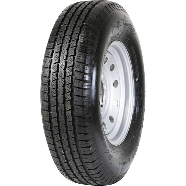 Taskmaster Tire/Wheel Assembly A16RTK8SMM Tire/Wheel Assembly; Provider; 16 Inch Diameter x 6 Inch Width; 8 x 165.1 Millimeter/8 x 6.50 Inch Bolt Pattern; Modular; 2 Piece Welded Steel Construction
