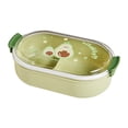 thumbnail image 4 of TUWABEII Adult Lunch Box Sandwich Containers Travel Snack Boxes, Microwave/Dishwasher/Freezer Safe, Food Storage Containers, 4 of 7
