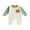 Light Green, variant on Bagilaanoe Newborn Baby Boy Girl Jumpsuits Contrast Color Long Sleeve Bodysuits 3M 6M 12M 18M 24M Infant Casual One Piece Rompers