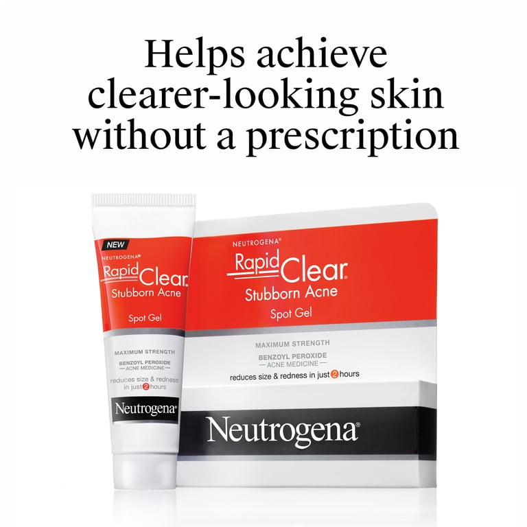 Neutrogena Rapid Clear Acne Spot Treatment, Benzoyl Peroxide 10