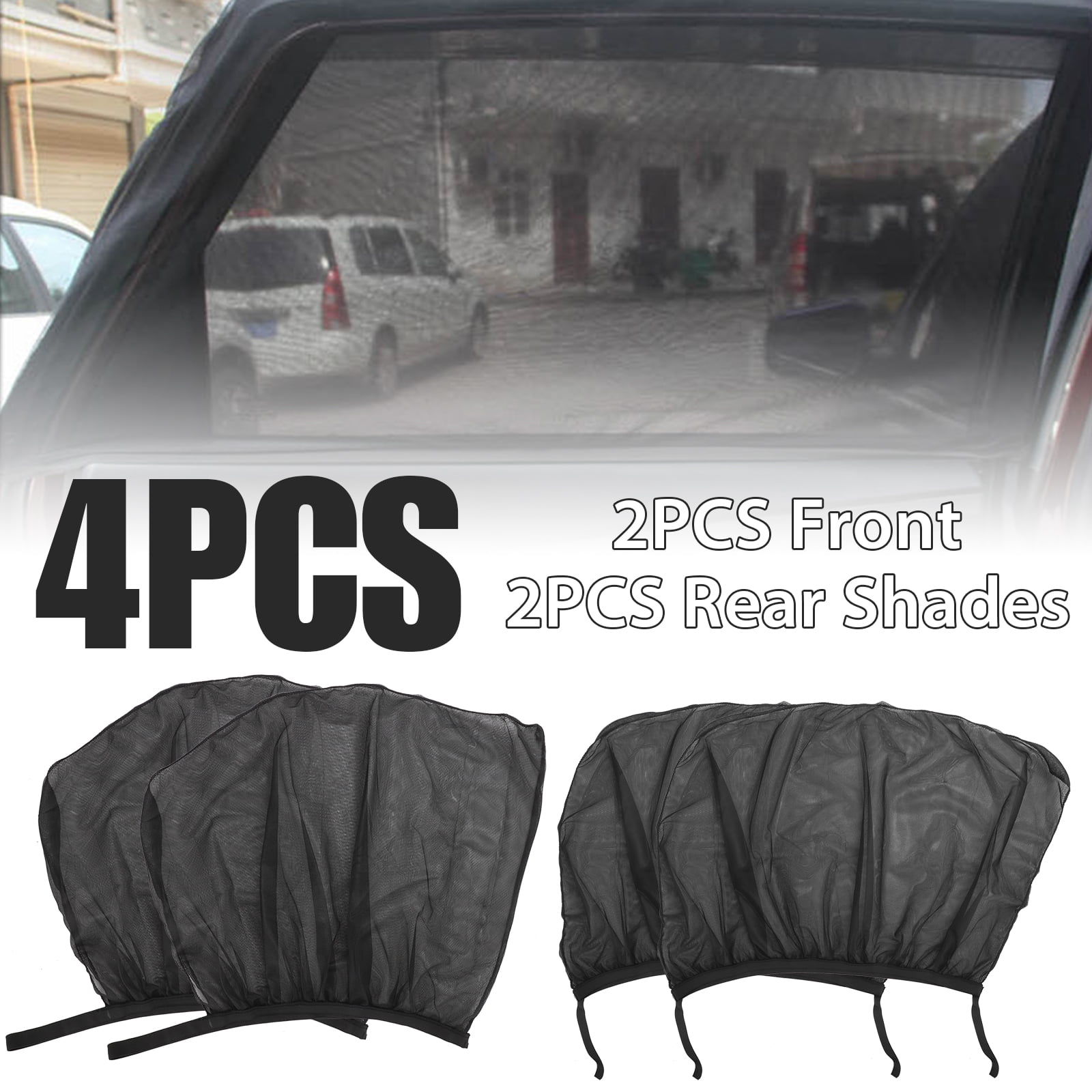 EEEkit 4PCS Windows Sun Shades for SUVs,Breathable Mesh