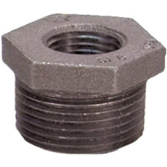 Anvil International 8700128906 .38 x .25 in. Black Hex Reducing Bushing