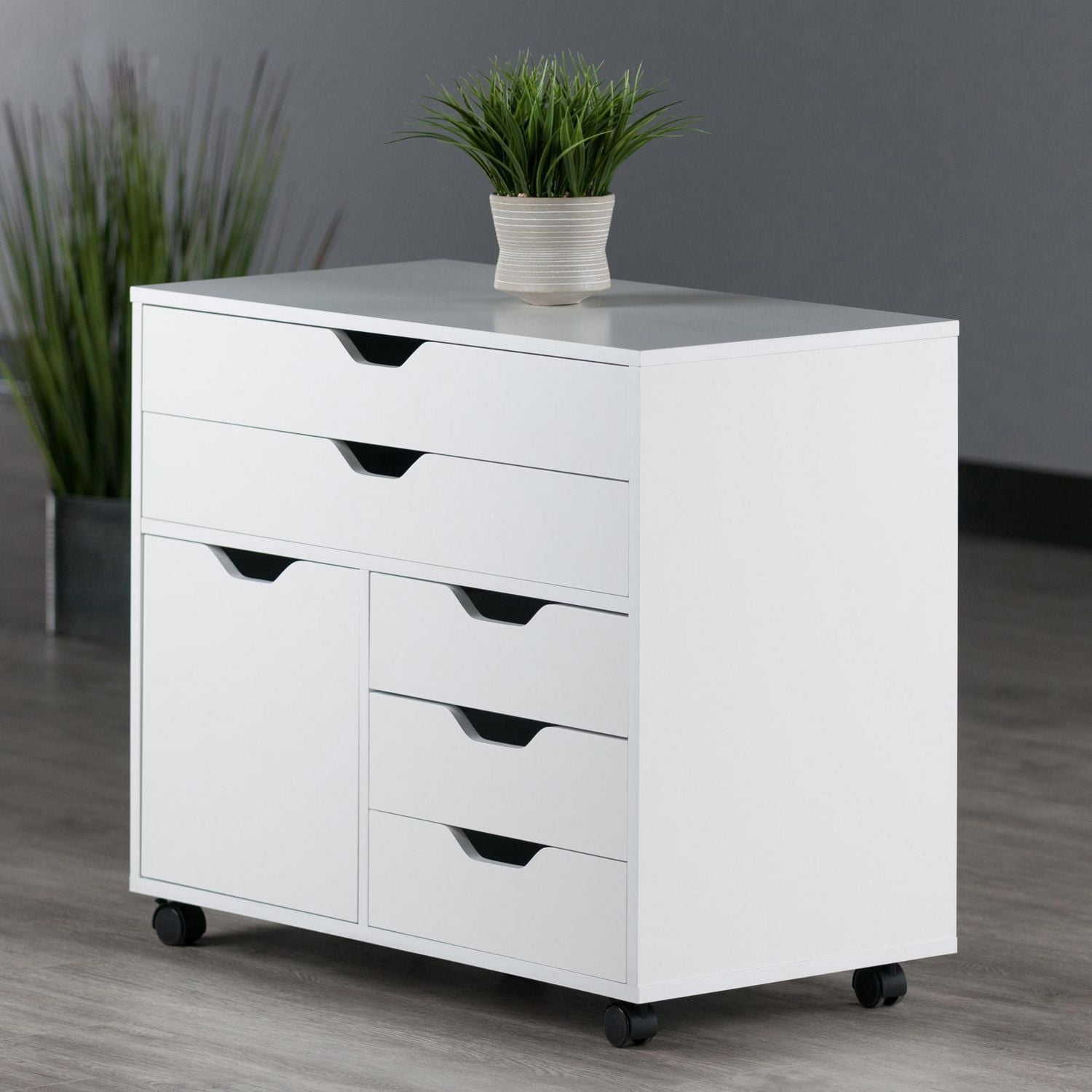 Halifax 3 section cabinet - White
