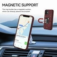 thumbnail image 3 of Dteck for Google Pixel 7A Wallet Case, Shockproof Heavy Duty Flip PU Leather Ring Kickstand Card Holder Anti-Scratch Soft Protective Cover, winered, 3 of 8