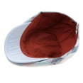 thumbnail image 6 of Mens Adjustable Colorful Striped Plaid Ivy Newsboy Cabbie Gatsby Golf Beret Flat Cotton Hat Thin Cap, 6 of 8