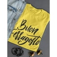 thumbnail image 3 of Buon Ferragosto Noir T-Shirt Women -Image by Shutterstock, Female Small, 3 of 4