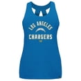 thumbnail image 2 of Women's New Era Powder Blue Los Angeles Chargers 2024 NFL Training Camp Tank Top, 2 of 6
