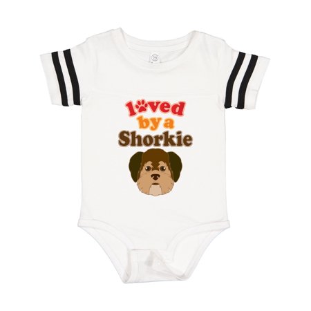 

Inktastic Shorkie Dog Shih Tzu Yorkie Gift Baby Boy or Baby Girl Bodysuit