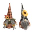thumbnail image 2 of POINTERTECK 2PCs Harvests Festival Thanksgiving Gift Dwarf Gnome Handmade Home Faceless Doll Decor, 2 of 6