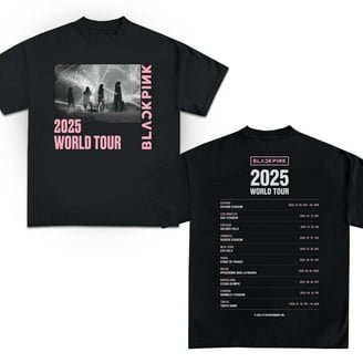 2025 Black Pink World Tour T-shirt, Black Pink 2025 Concert&nbsp