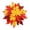 A003- Saffron, variant on Table Centerpiece Orange Artificial Maple Leaves Thanksgiving Decoration for Home Dining Tables