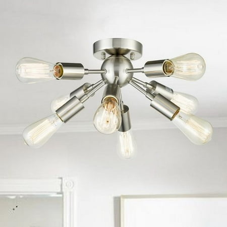 Wrought Studio Brick Eco Power Sputnik Chandelier Ceiling 8 Light Wrought Studio Brick Eco Power Sputnik Chandelier Ceiling 8 Light Semi Flush Mount