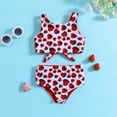 thumbnail image 2 of LUOGENLI Girls Swimsuits Size 6-8 Girls Swimsuits Bikini Set Kids Cutout Bathing Suit Bikini Fashion Top Two Piece Girls' Swimwear Girls Swimsuits Size 6 Bikini Girls Swimsuits Size 6-8 4-5 Years, 2 of 6