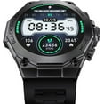 thumbnail image 5 of Black Shark S1 Pro Smartwatch, 15 Days Battery Life, 1.43â€ AMOLED Display, Gaming Health Monitoring Mode, 100+ Sports Mode, IP68 - (Black), 5 of 5