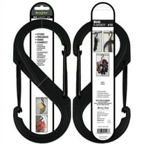 Nite Ize S-Biner Plastic #10 Black/Black Gates