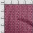 thumbnail image 1 of oneOone Silk Tabby Fabric Leaves & Paisley Block Print Sewing Fabric BTY 42 Inch Wide, 1 of 4