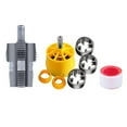 thumbnail image 3 of Water Pipe Inner Hole Drill Threader Water Pipe Internal Thread Opener 4point 6point Electric Wire Tapping Plate Tooth Tap Set, 3 of 9