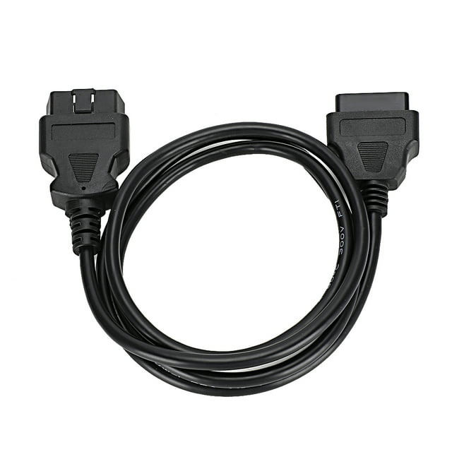 1,5 m/4,9 pies OBD2 16 pines macho a hembra Cable de extensión conector adaptador de diagnóstico Jadeshay A