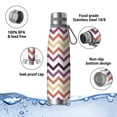 thumbnail image 4 of Modern 29oz Stainless Steel Insulated Thermos with Tea Filter, 360° Printed Travel Bottle, Leakproof BPA-Free Flask with Anti-Slip Base, 304 Inner & 201 Outer, Vacuum Cup, 4 of 6