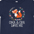 thumbnail image 4 of Inktastic Oma and Opa Love Me Girls Cute Fox Girls Baby T-Shirt, 4 of 5