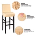 thumbnail image 3 of Housse Extensible pour Tabouret de Bar, Housses pour Chaise Latérale de Bar, 3 of 8