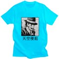 thumbnail image 1 of Sky Invasion Tenkuu Shinpan Haut à Manches Courtes Anime Bleu Ciel -ZHENV, 1 of 2