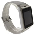 thumbnail image 2 of EK-D2 Montre Connectee Silver/White Silicone Strap Smart Watch 1 Pc Watch For Men, 2 of 2