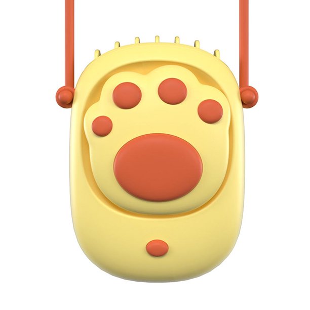 Mini Ventilador Portátil De Viaje Con Cordón Para Colgar En El Cuello Con Pata De Gato Guardurnaity OD017001-02